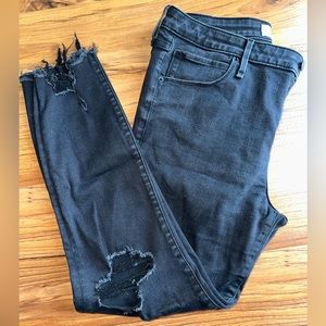 Abercrombie and Fitch black skinny jeans size 14 / 32